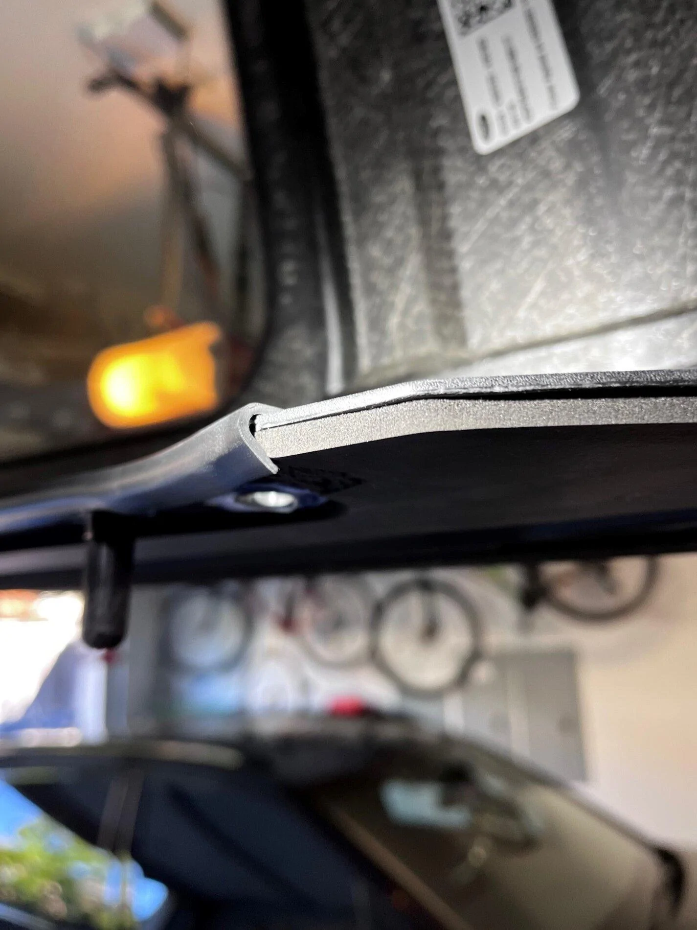 Ford Bronco MIC Top Scratching Roll Bar - PROBLEM SOLVED seal installed end