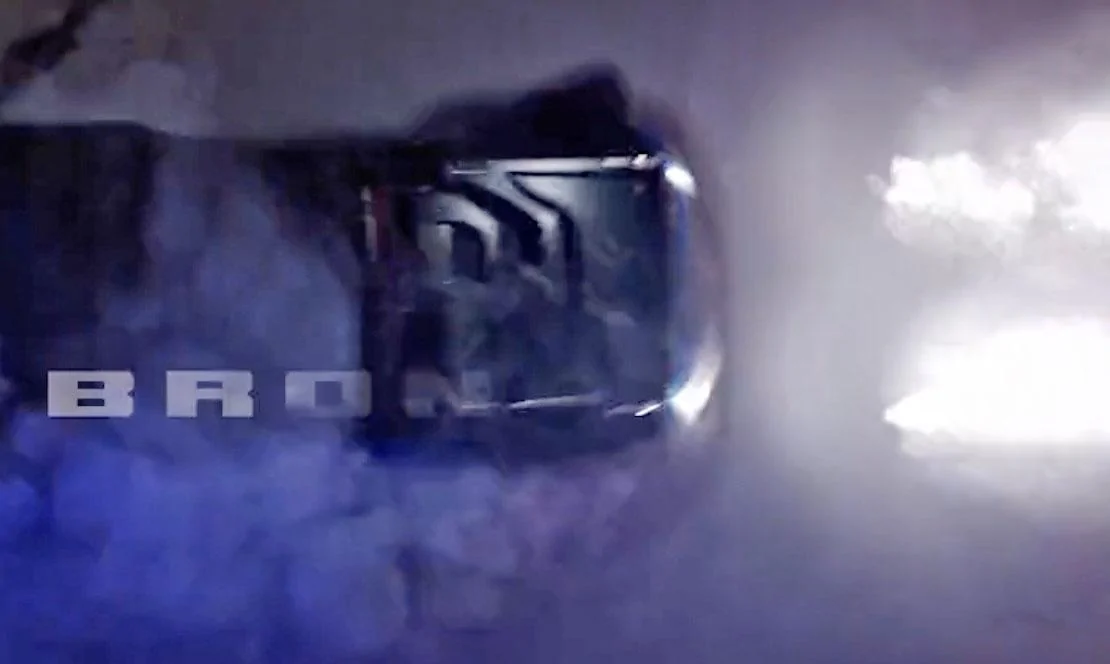 Ford Bronco BroncoDR teaser by Jim Farley - "Coming in hot." BroncoDR teaser