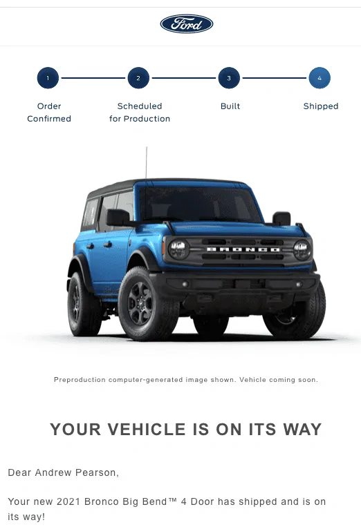 Ford Bronco My 2021 Bronco is built! Screen Shot 2021-11-01 at 3.29.37 PM