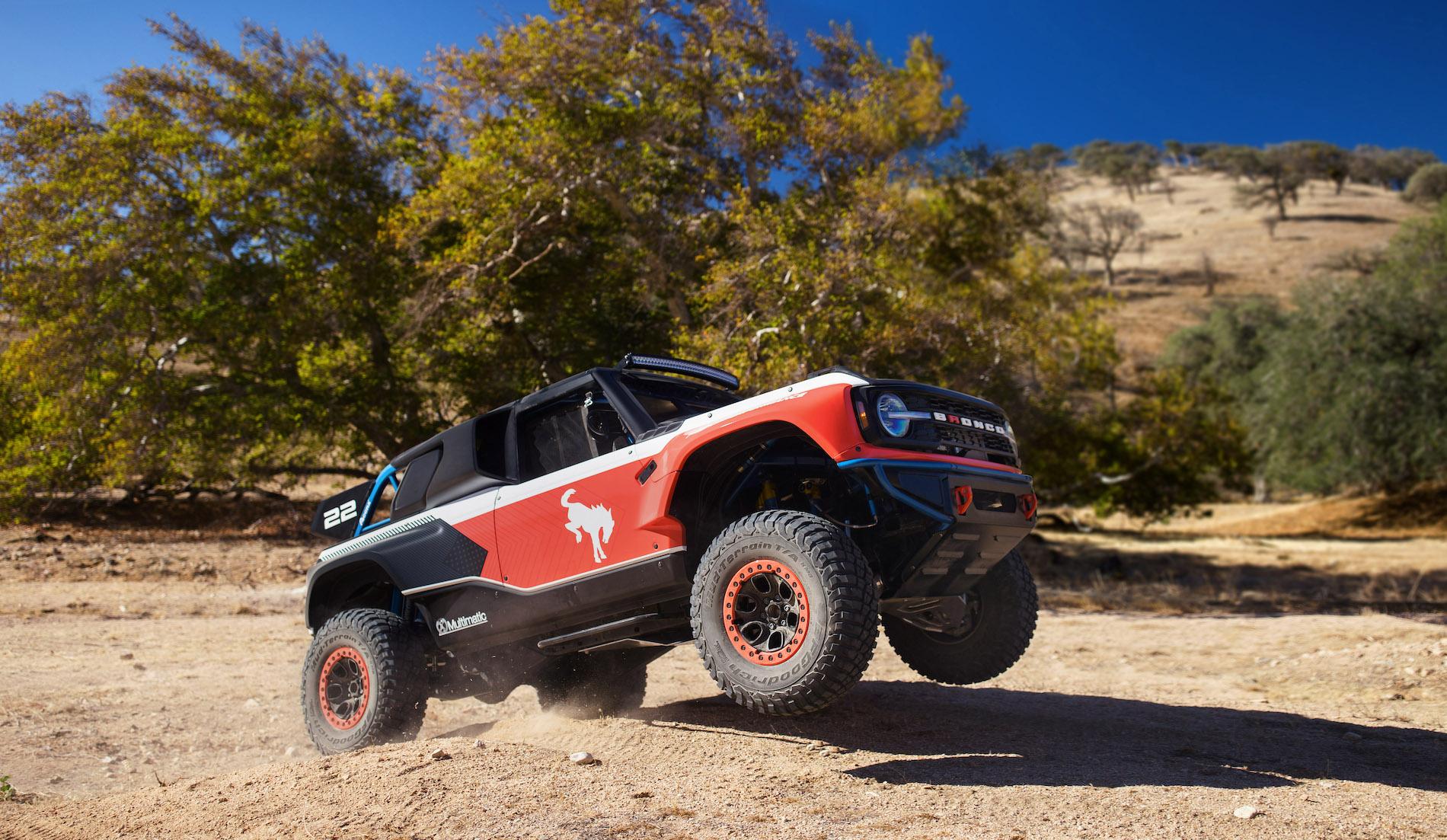 Ford Bronco Ford Reveals Bronco DR; Production Desert Racer With Coyote V8 2023 Ford Bronco DR_01