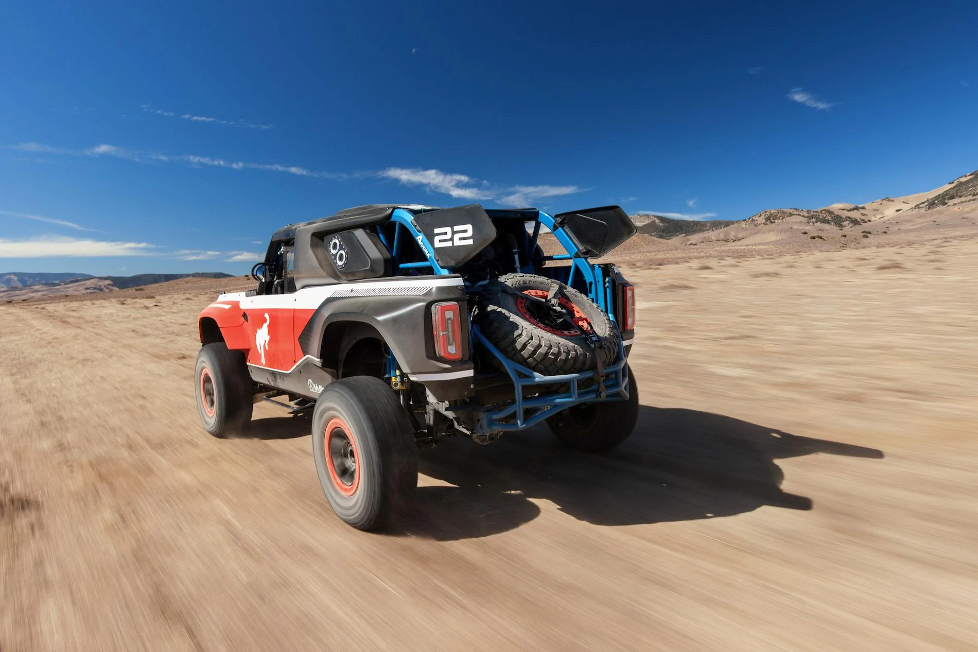 Ford Bronco Ford Reveals Bronco DR; Production Desert Racer With Coyote V8 2023 Ford Bronco DR_06