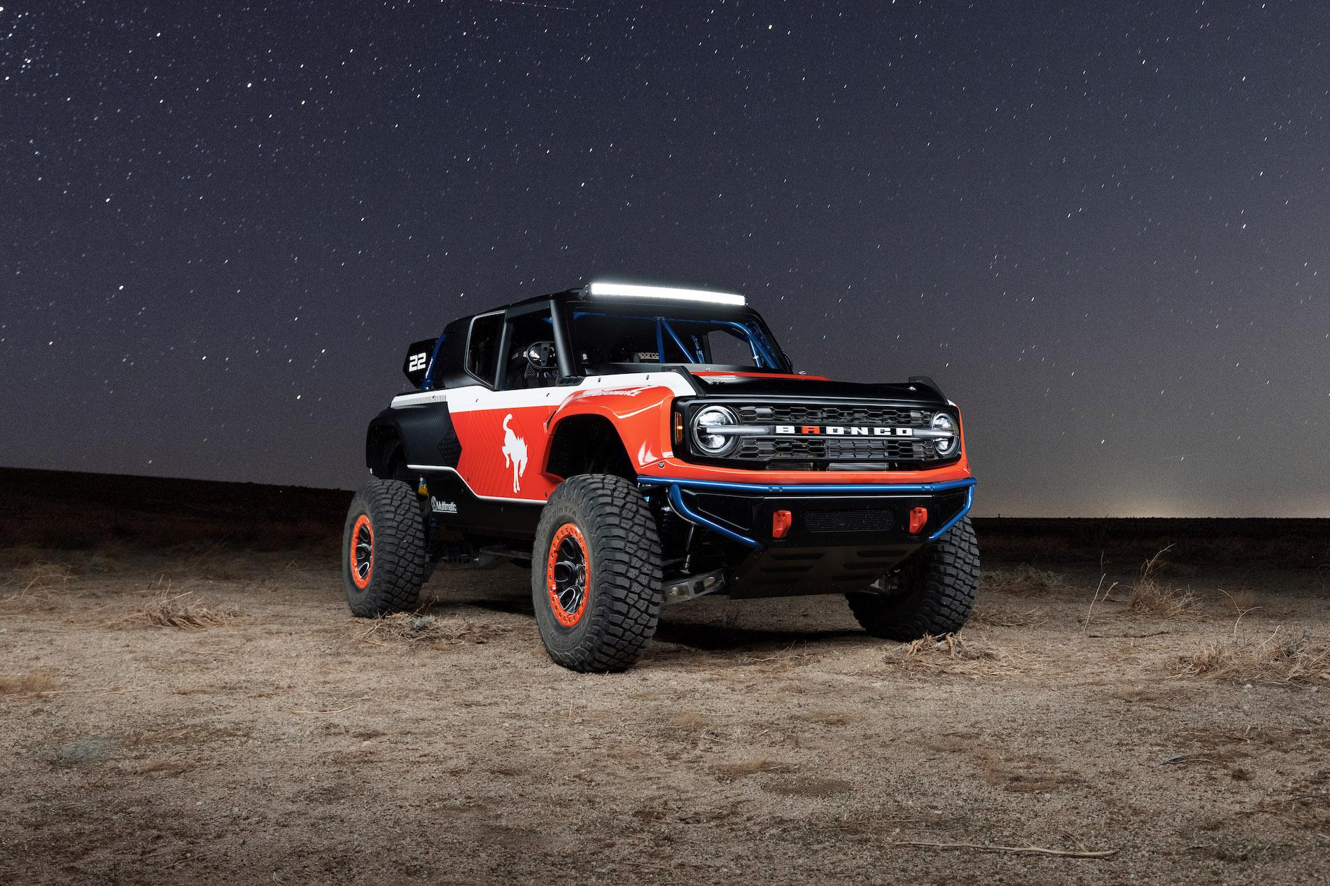 Ford Bronco Ford Reveals Bronco DR; Production Desert Racer With Coyote V8 2023 Ford Bronco DR_16