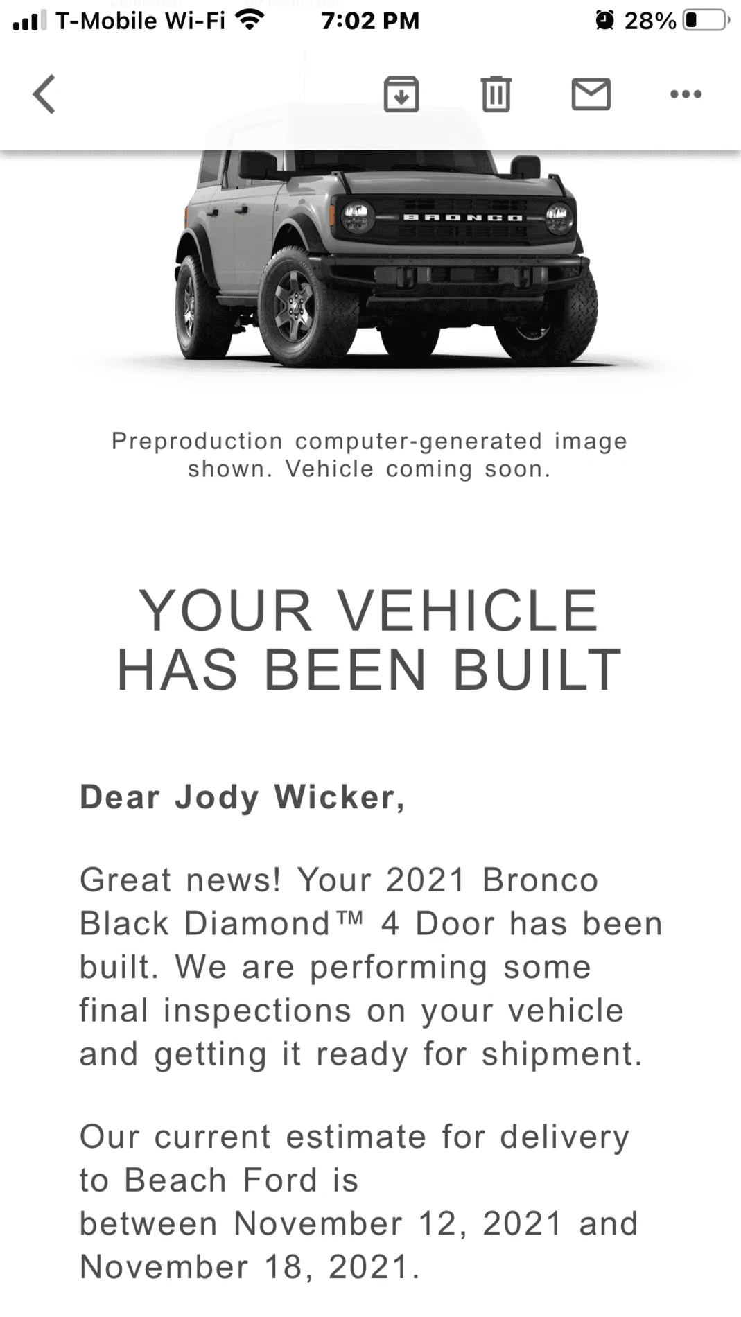 Ford Bronco 🛠 10/25/21 Build Week Group ADF7E596-082B-453F-A83D-F3FC06EE84A3