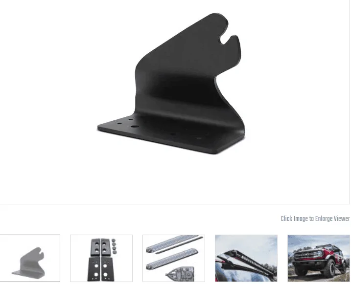 Ford Bronco Rigid Roof Mounting Bracket 1635853095811