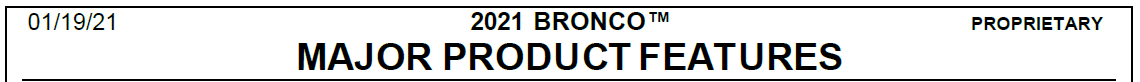 Ford Bronco Painted tops discontinued? 1635883893336