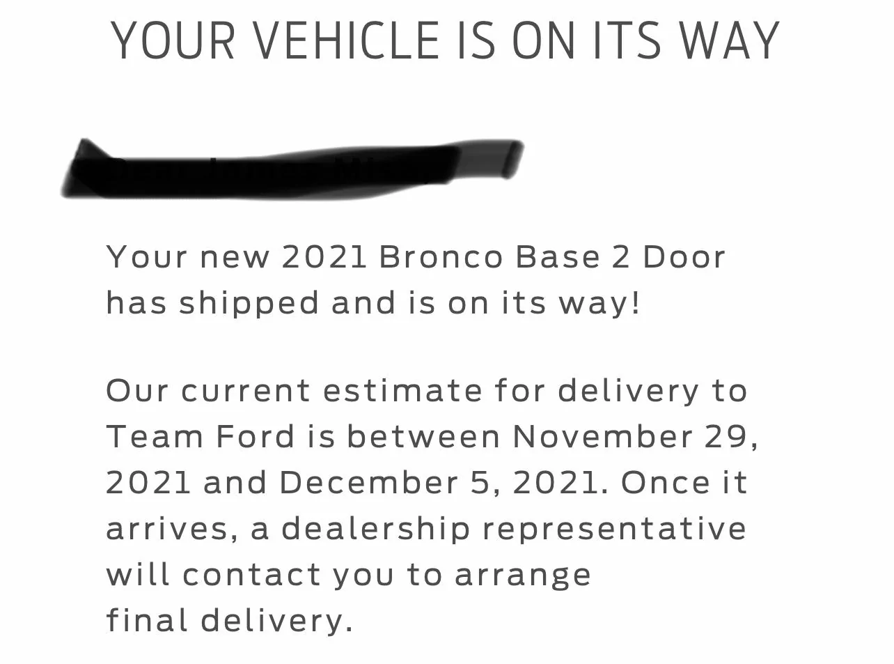 Ford Bronco *** DIRT MOUNTAIN Broncos - Built, Shipped, Delivered Tracker*** F13B8906-2909-4423-B93B-EBBBB079CEE7