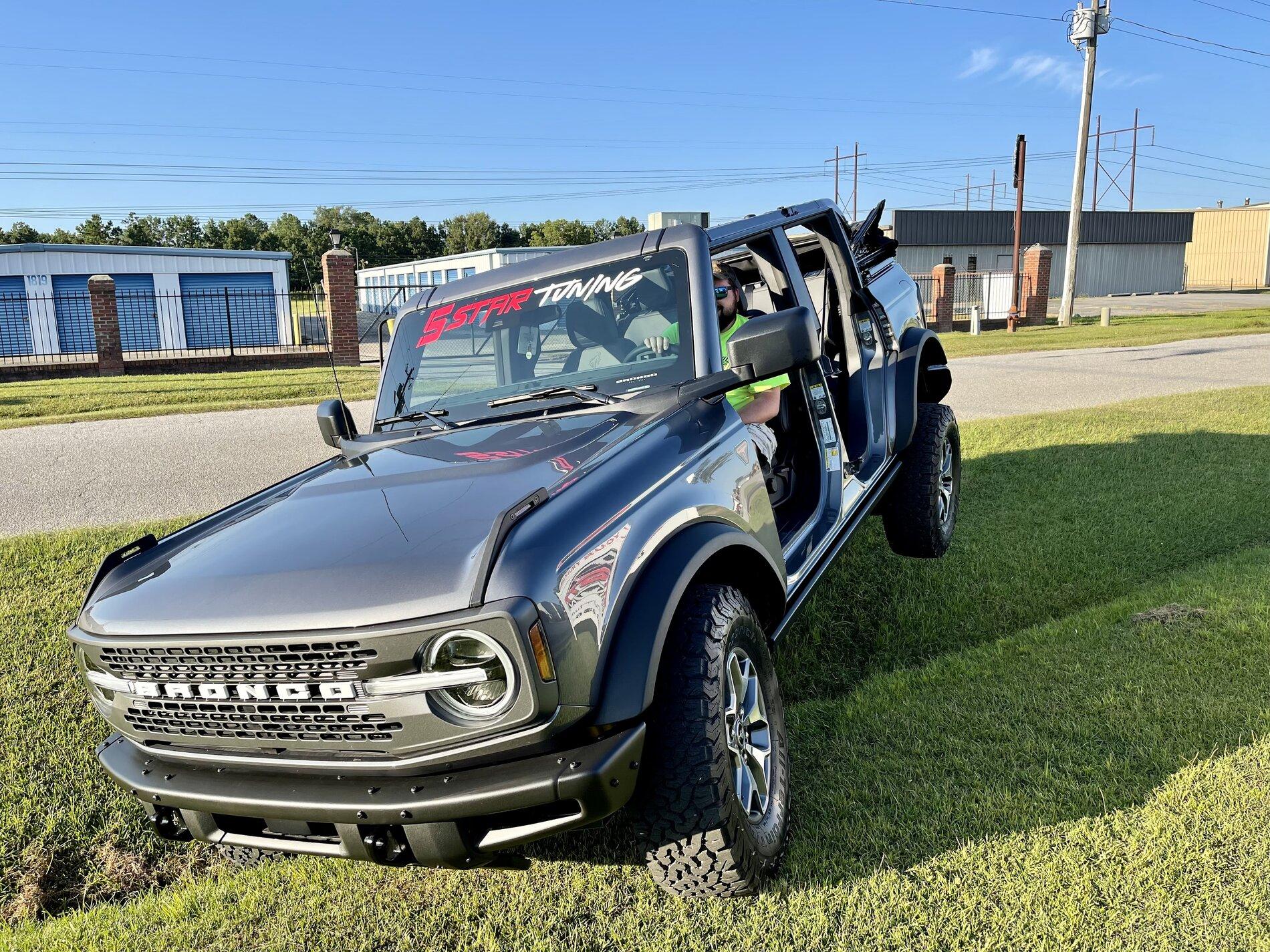 Ford Bronco Taking My Doors Off First Time Removal Video IMG_0852