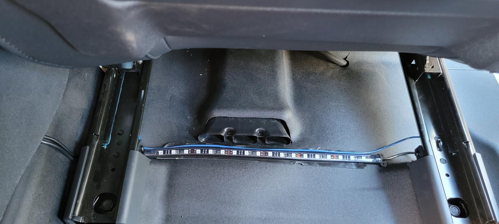 Ford Bronco Adding interior LED ambient lighting (now with working photos!) 13