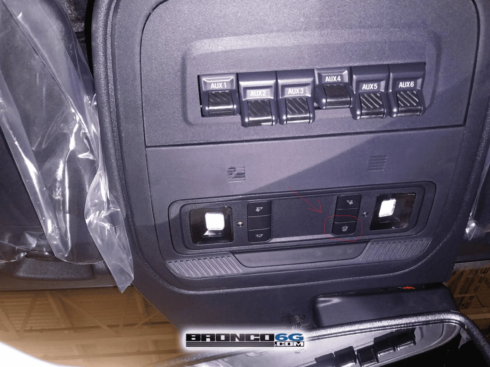 Ford Bronco Dome Lights 1636030057060