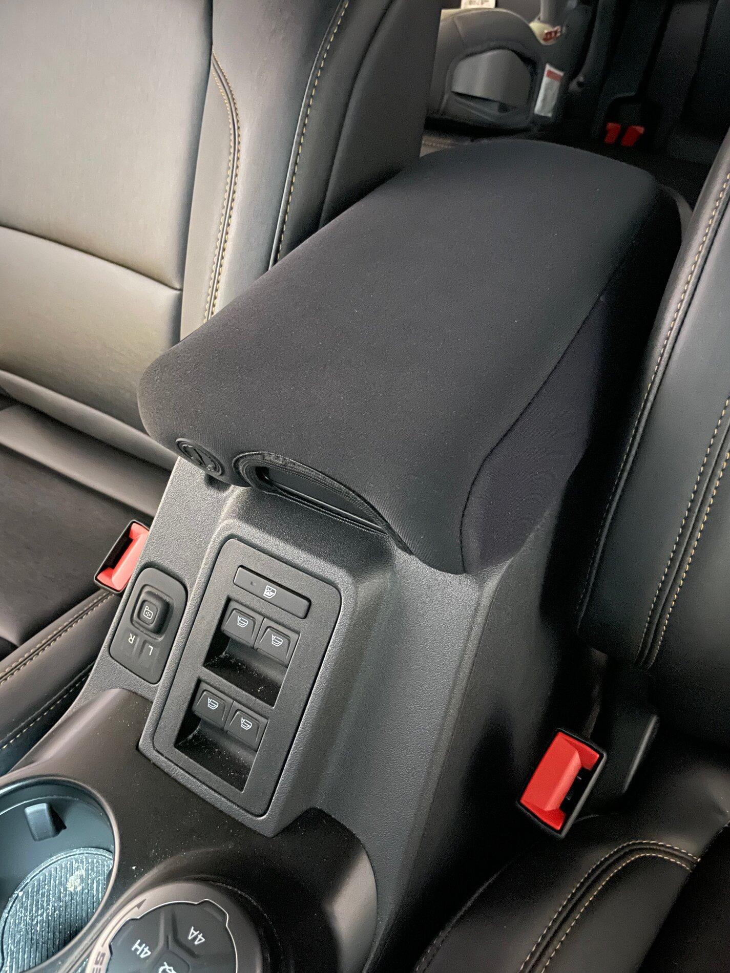 Ford Bronco Koverz Console/Armrest Cover IMG_3906