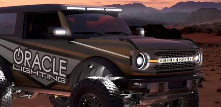 Ford Bronco F  O  R  D   letters for grille? Oracle Lighting