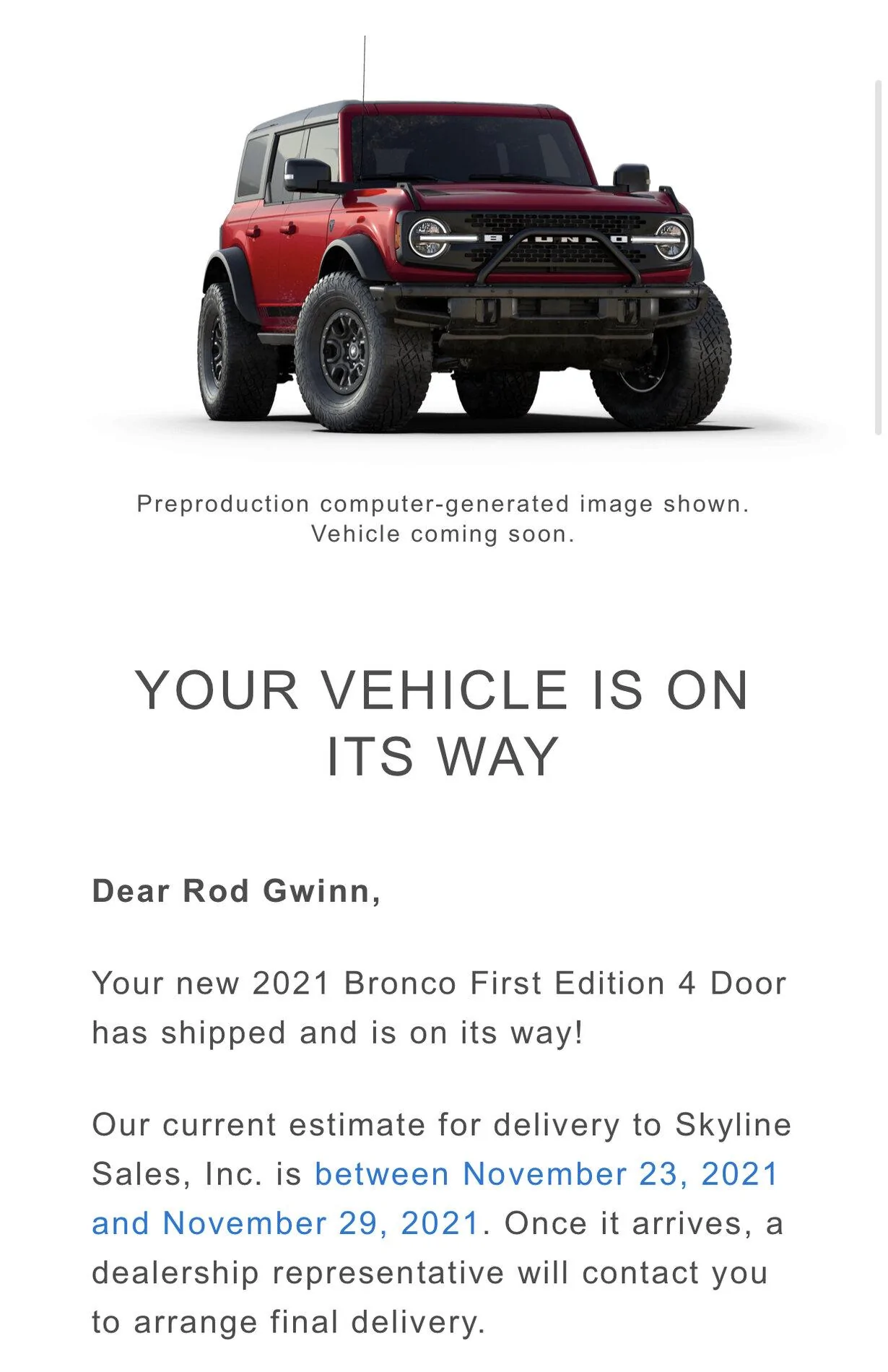 Ford Bronco The PNW Deliveries Received Thread A084EDC5-9627-4FFB-B9BA-DE11406AE159