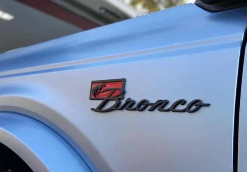Ford Bronco Who makes this custom classic script Bronco badging? B963406A-DF38-4CAA-BA2A-0EE84B247B5C