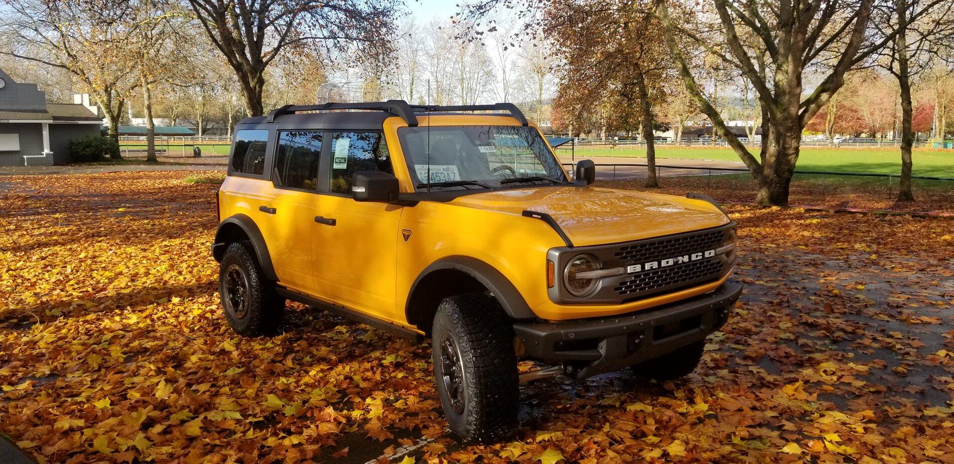 Ford Bronco The PNW Deliveries Received Thread 20211105_150900