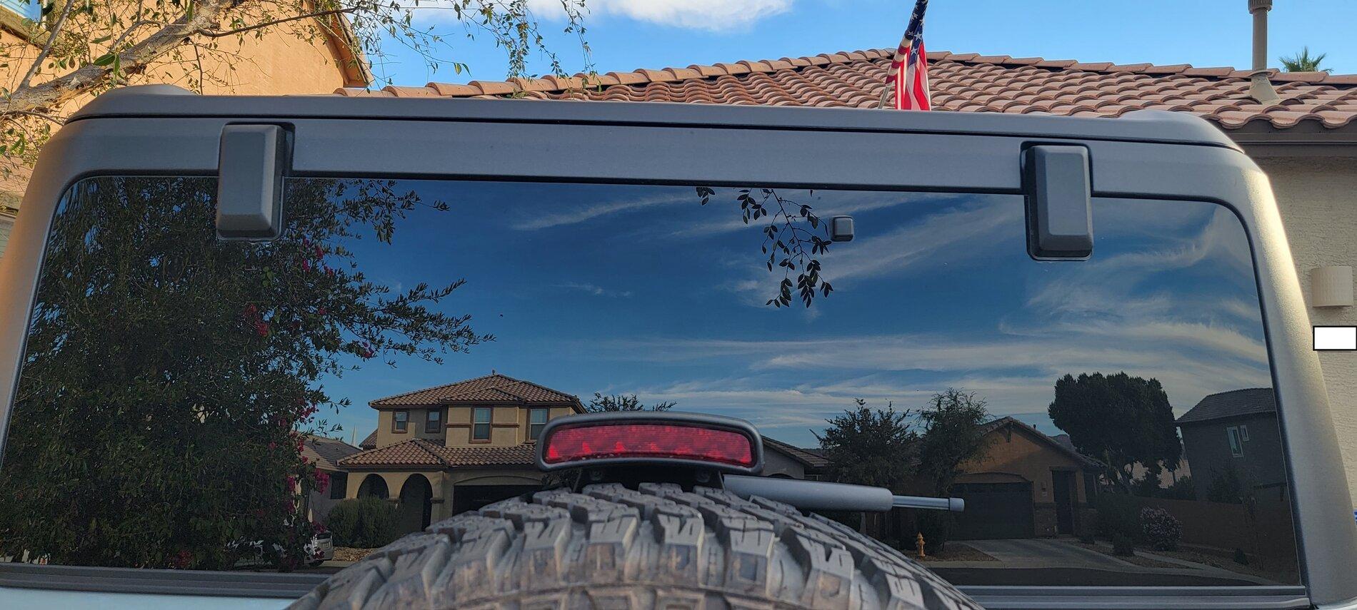 Ford Bronco " Tesla Sentry Mode " feature install using Blackvue Cameras as security / surveillance recorder 20211105_162100