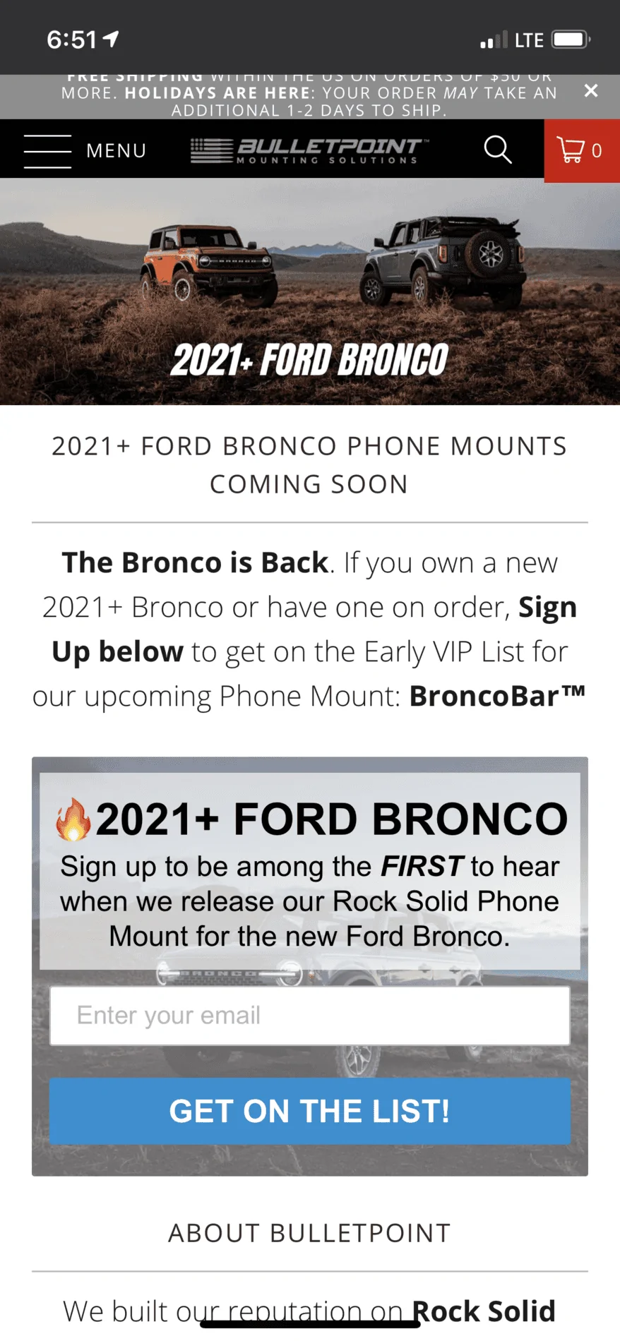 Ford Bronco NO BYOD BAR AT SEMA? 5BB67905-2B76-468D-B51D-52E5A84EC1BD