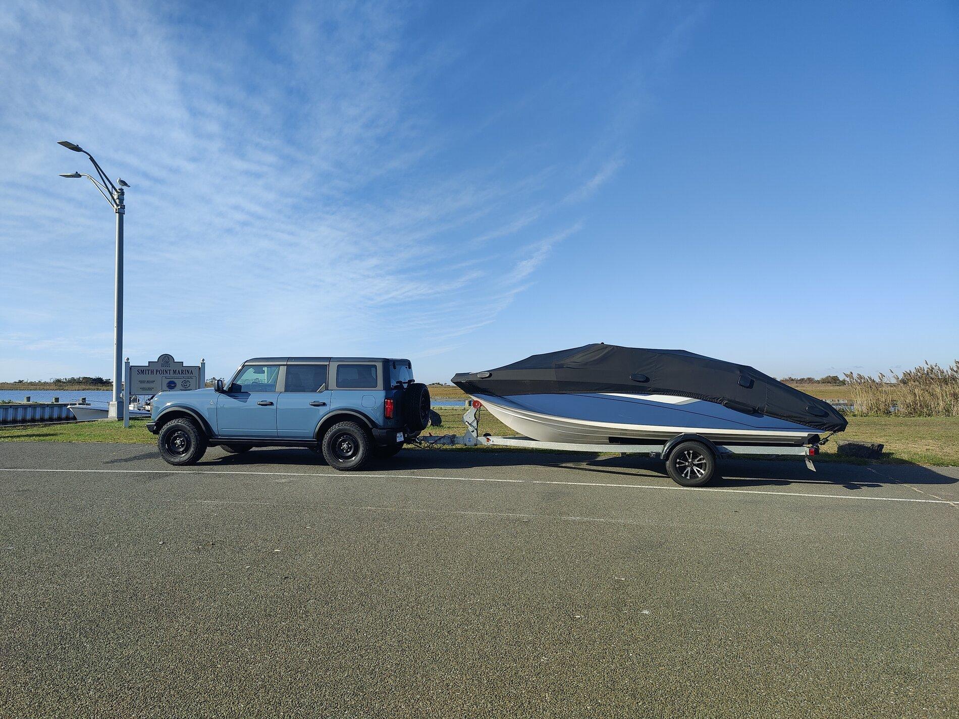 Ford Bronco *Update 7.25.22* Towing Yamaha SX195 with 2.3L Black Diamond Bronco IMG_20211106_101706