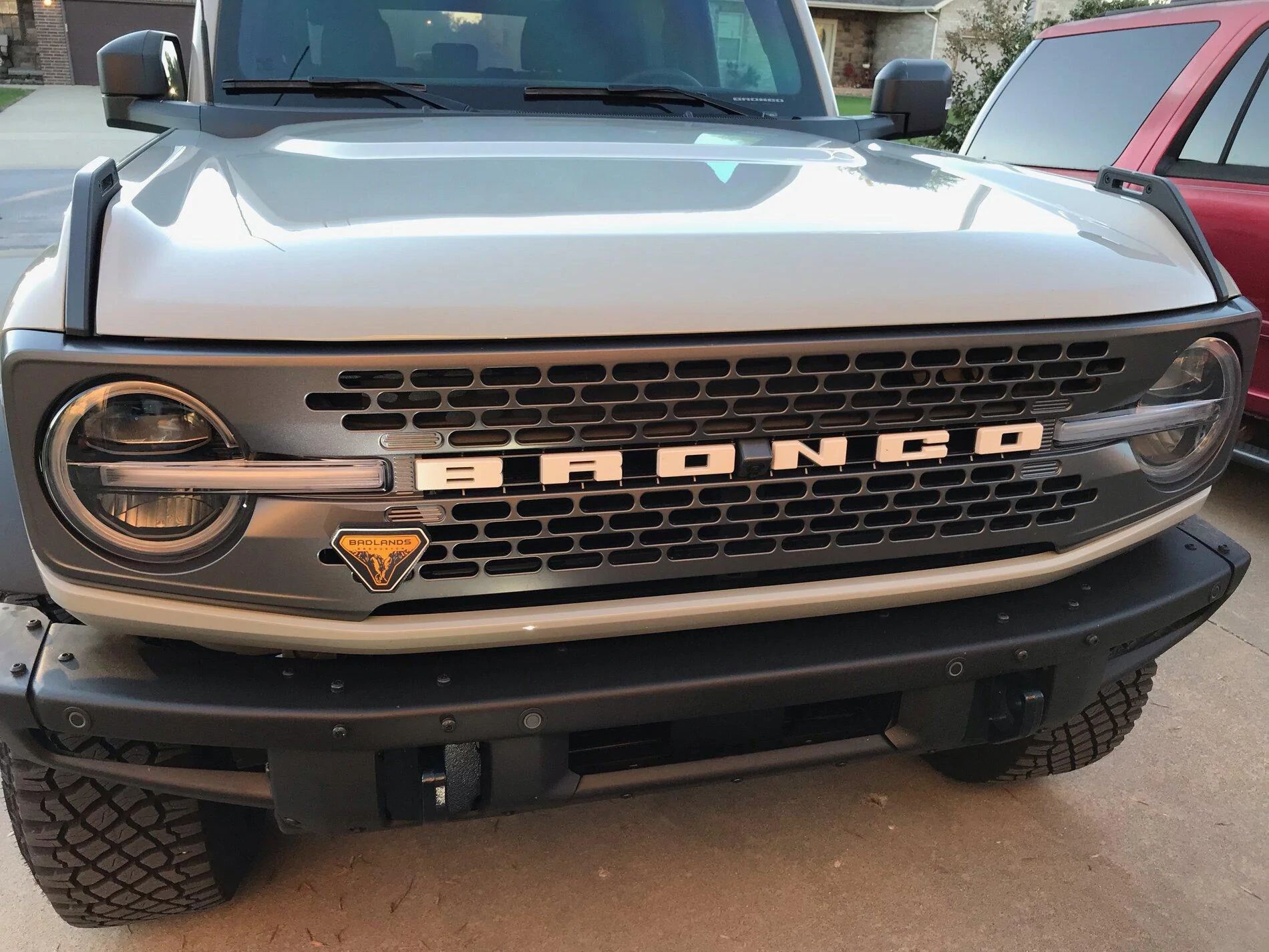 Ford Bronco Badlands Badge to Grill Relocation Kit 47DD0D0F-B9DF-4DFC-8634-FBF26E137E78(1)