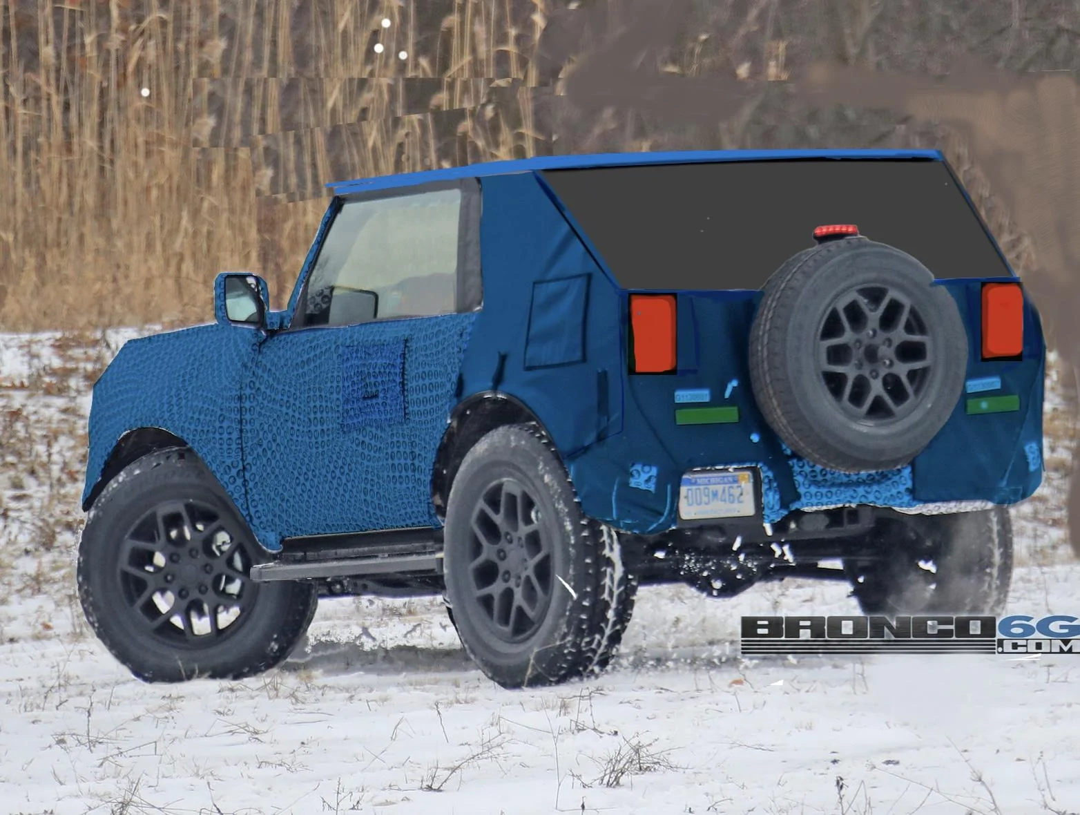 Ford Bronco First (Actual) 2021 Bronco U725 Prototype SPIED!! YZyzki0
