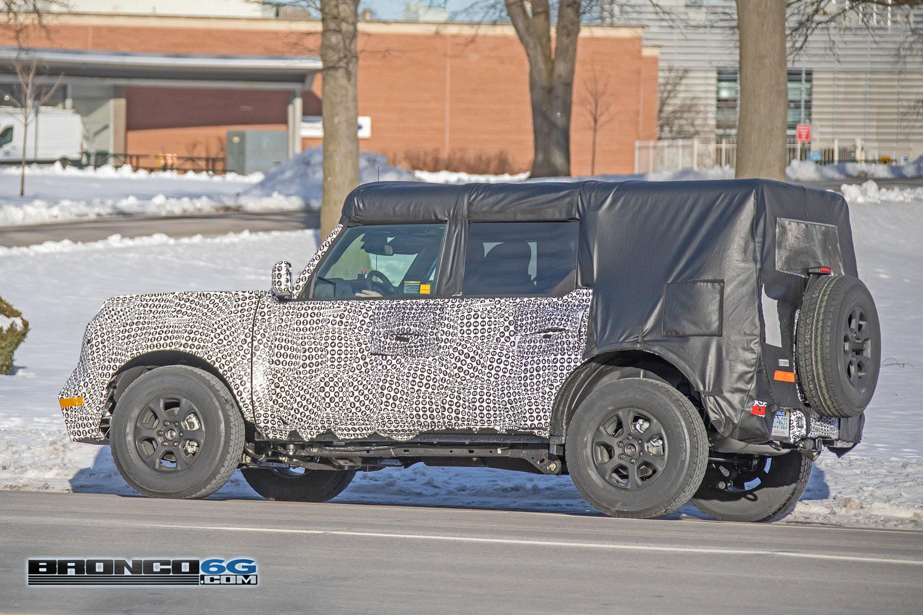 Ford Bronco Spy Video, Underbody / Suspension and Interior Closeups of 2021 Bronco Prototype! 2021_FordBronco.ext09