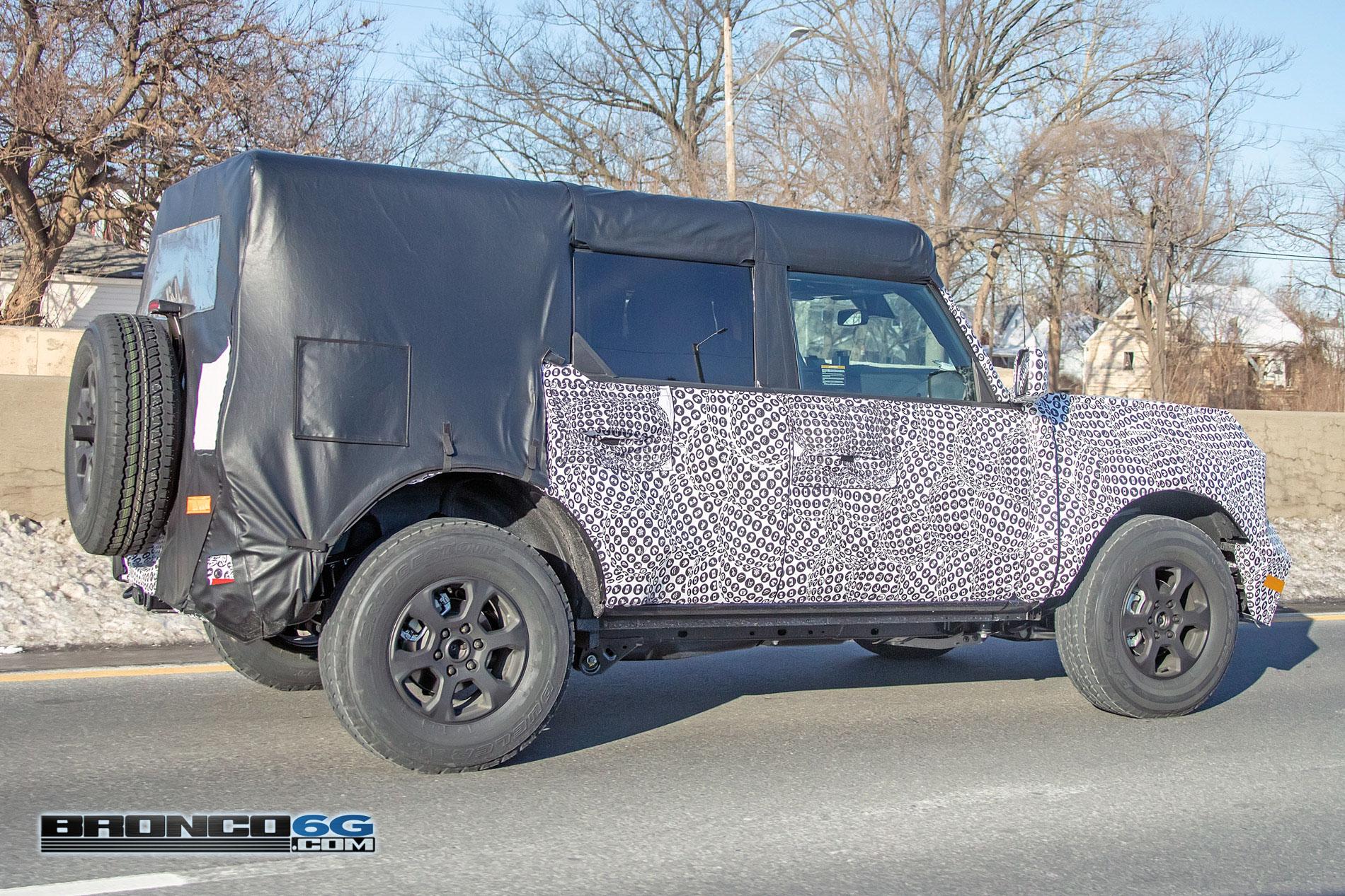 Ford Bronco Spy Video, Underbody / Suspension and Interior Closeups of 2021 Bronco Prototype! 2021_FordBronco.ext20