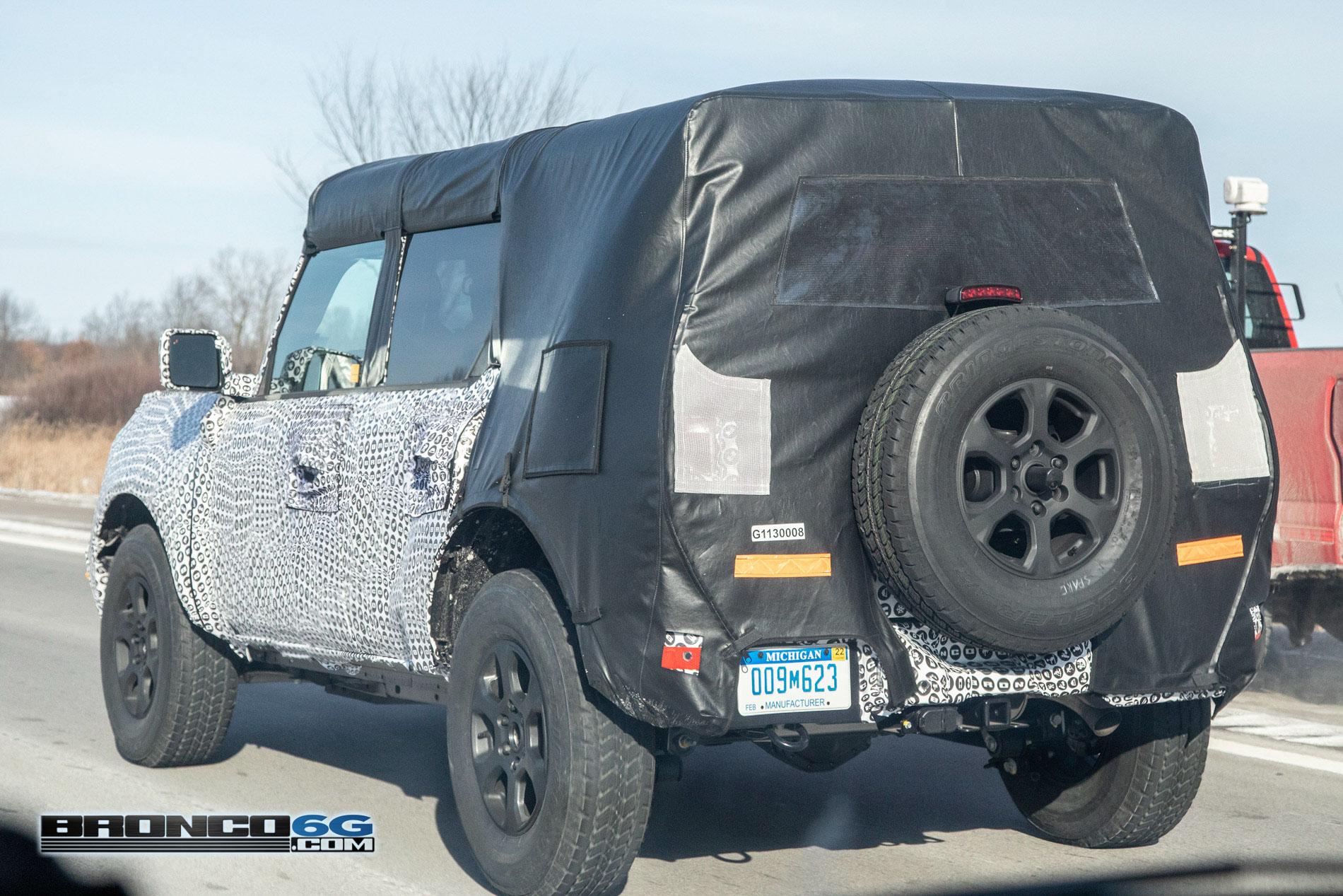 Ford Bronco Spy Video, Underbody / Suspension and Interior Closeups of 2021 Bronco Prototype! 2021_FordBronco.ext18