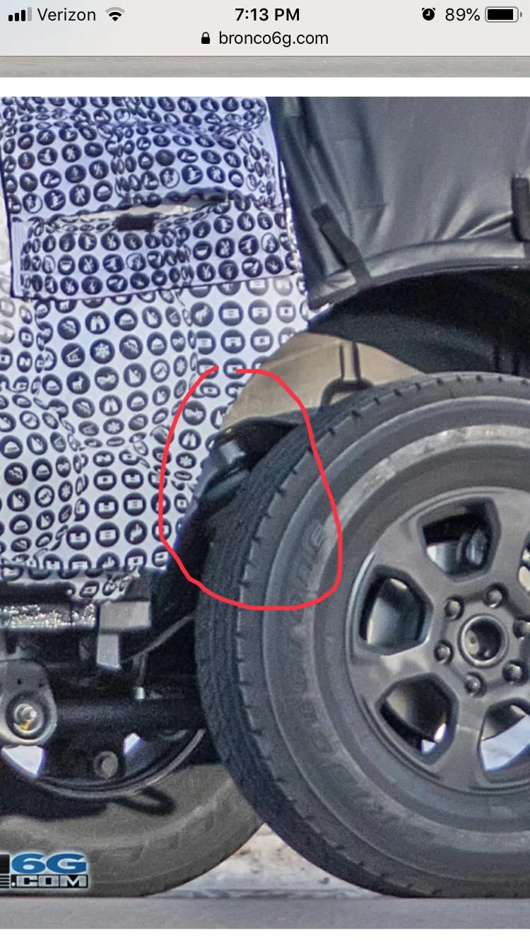 Ford Bronco Spy Video, Underbody / Suspension and Interior Closeups of 2021 Bronco Prototype! 13E5D6F0-9207-4FB6-83EA-3B7B82D4C606