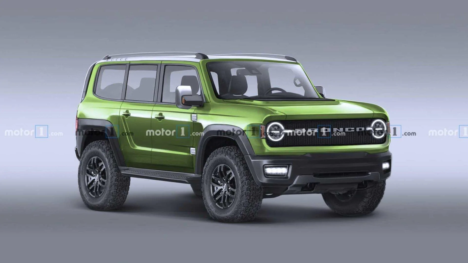Ford Bronco Motor1 Renderings ford-bronco-colorful-renderings-3