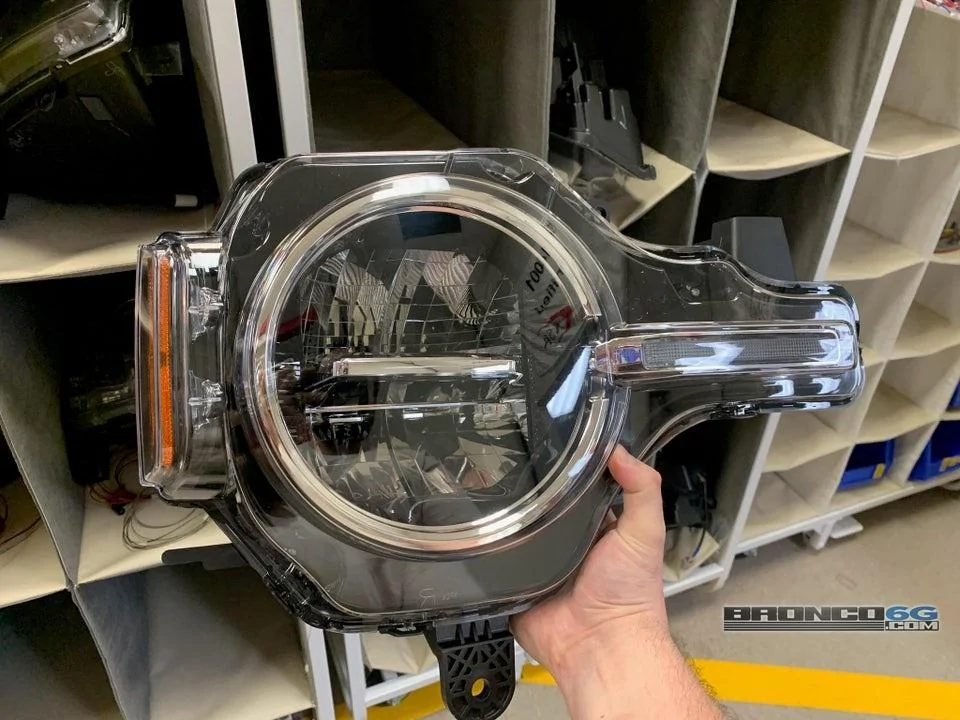 Ford Bronco Renders/pics so far... 2021 Bronco headlight