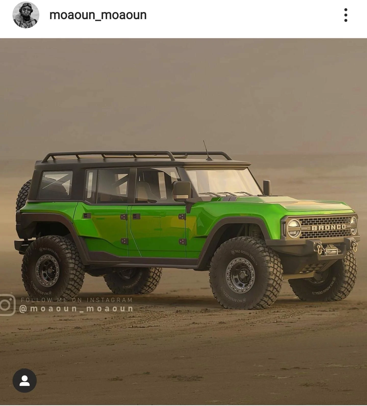 Ford Bronco What's your favorite render so far? Screenshot_20200202-223140_Instagram