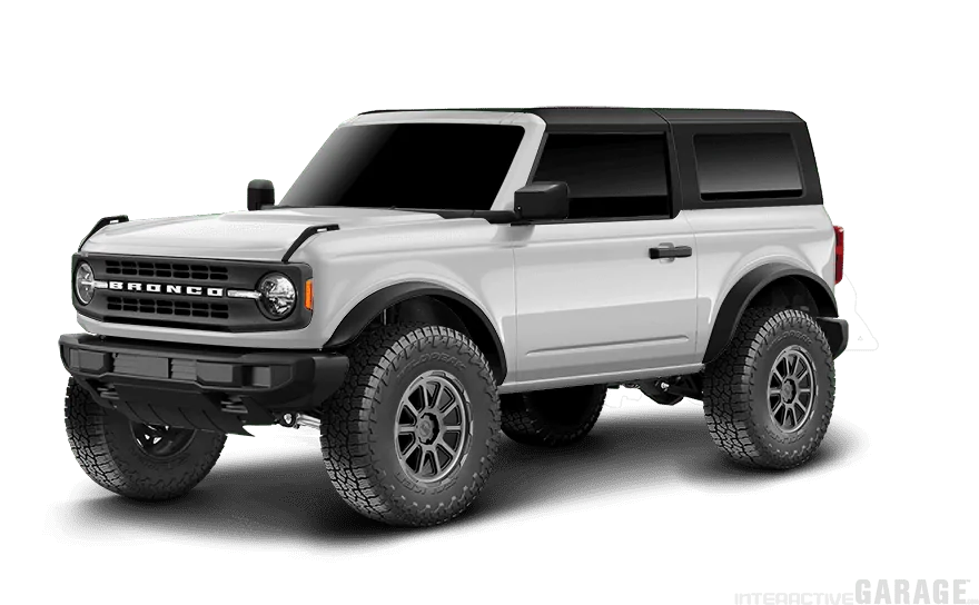 Ford Bronco 2 door Bronco and new options added to Interactive Garage builder 4ac00854f39b2b018972c68de3796bcd