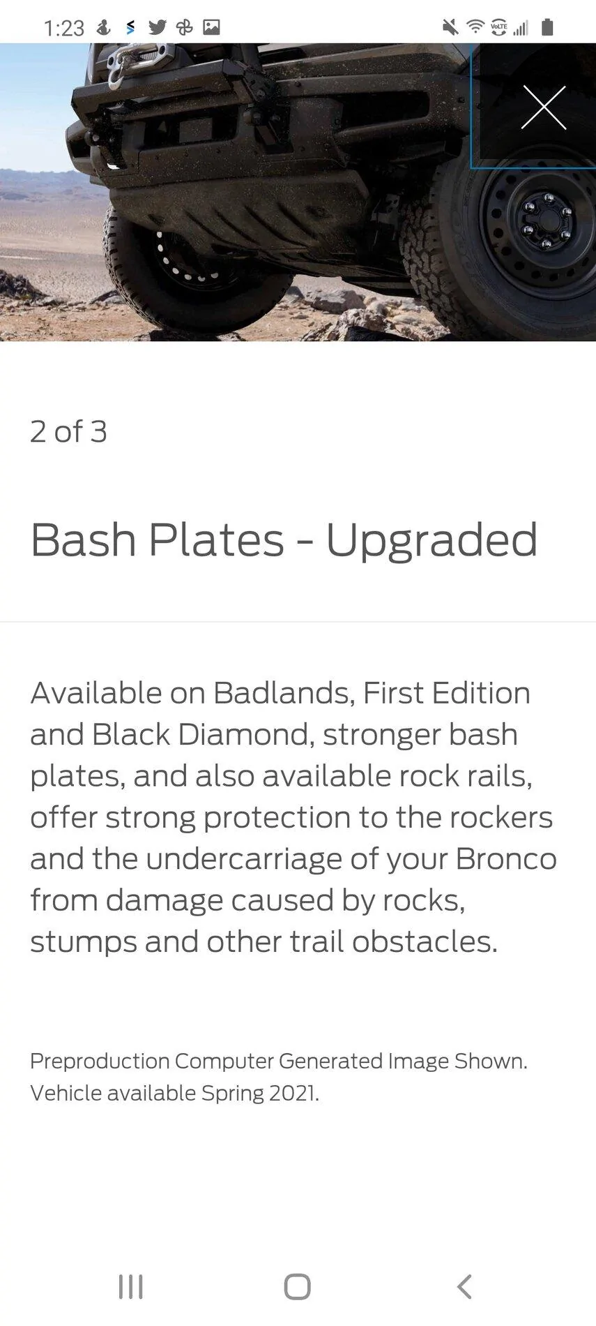Ford Bronco Upgraded Bash plates on Black Diamond vs plates on Base? Screenshot_20200804-132349_Samsung Internet