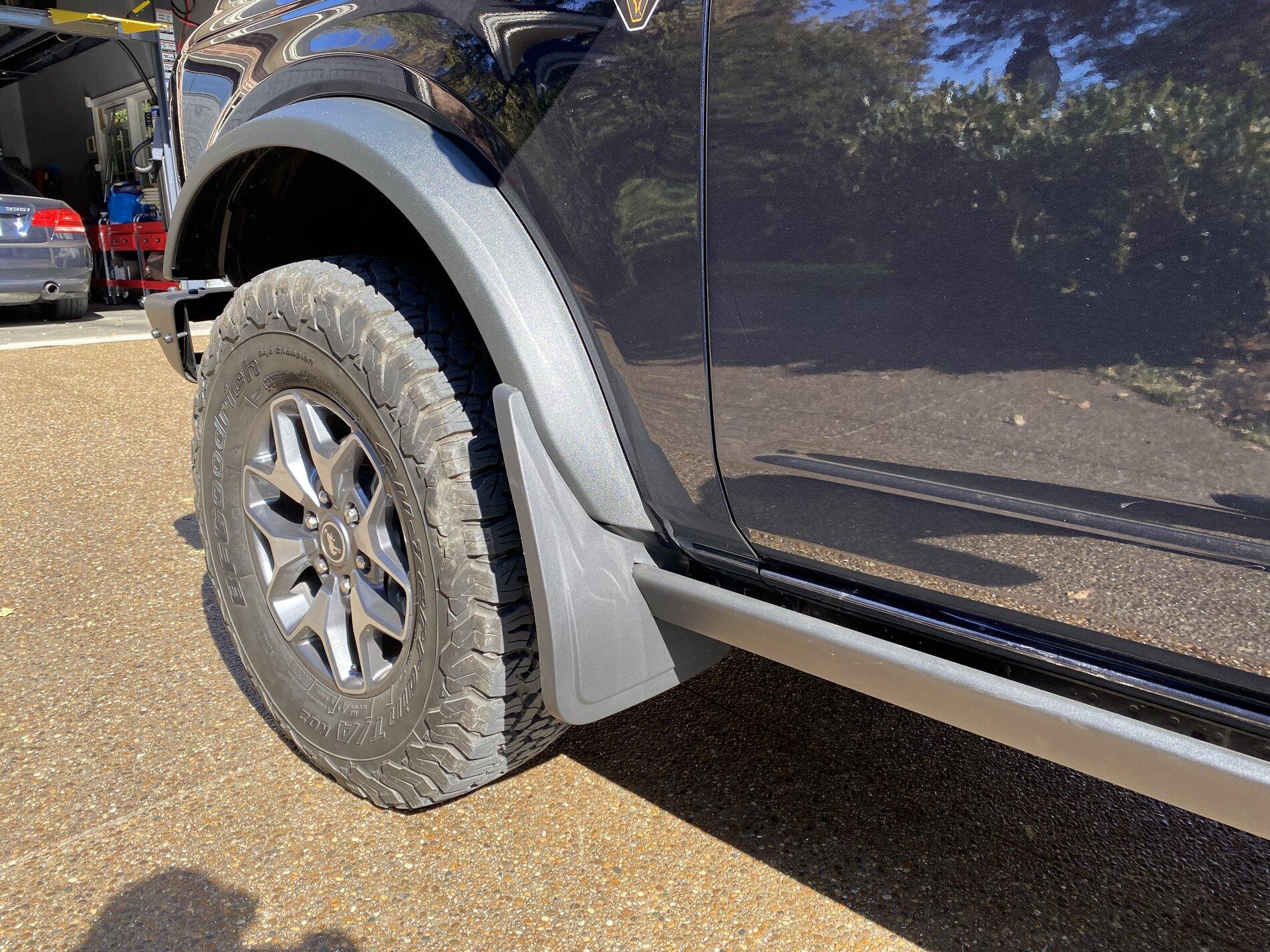 Ford Bronco OEM Ford Splash Guard modification for use with rock rails [updated with template] 13145D8B-8326-4DE1-9809-536CB1EB1BF2