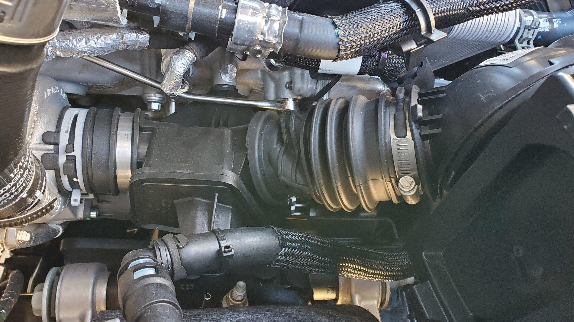 Ford Bronco 2 7L twisted intake tube 20211107_124044