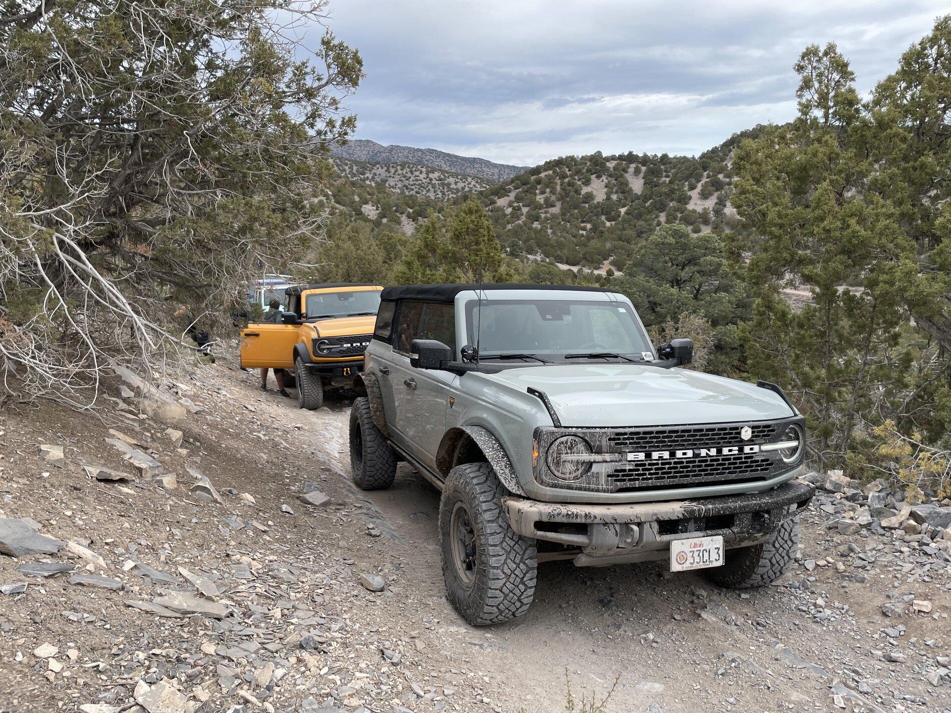 Ford Bronco Two 6G Broncos on the same ride! IMG_2157
