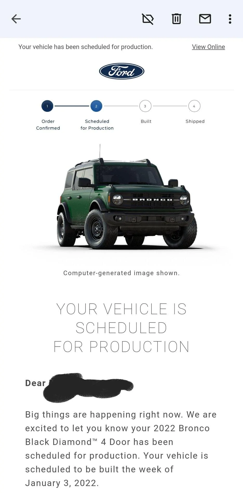 Ford Bronco 🛠 1/3/22 Build Week Group Screenshot_20211108-115154_Gmail