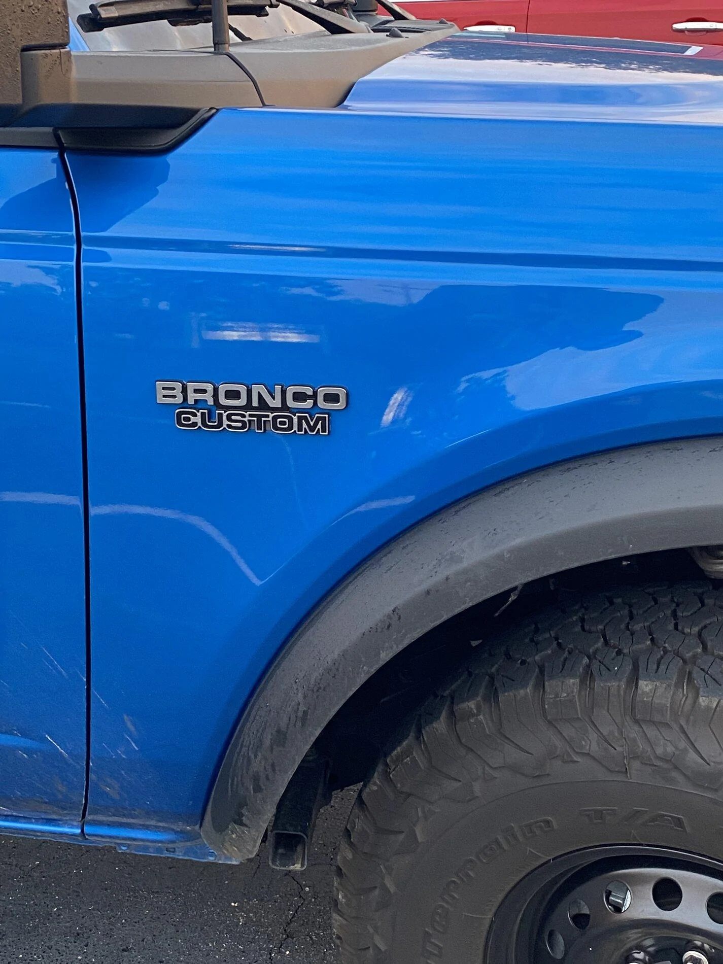 Ford Bronco 80s retro badge. 07FB4FD2-DF72-436F-BA50-57DCCCB54B2E