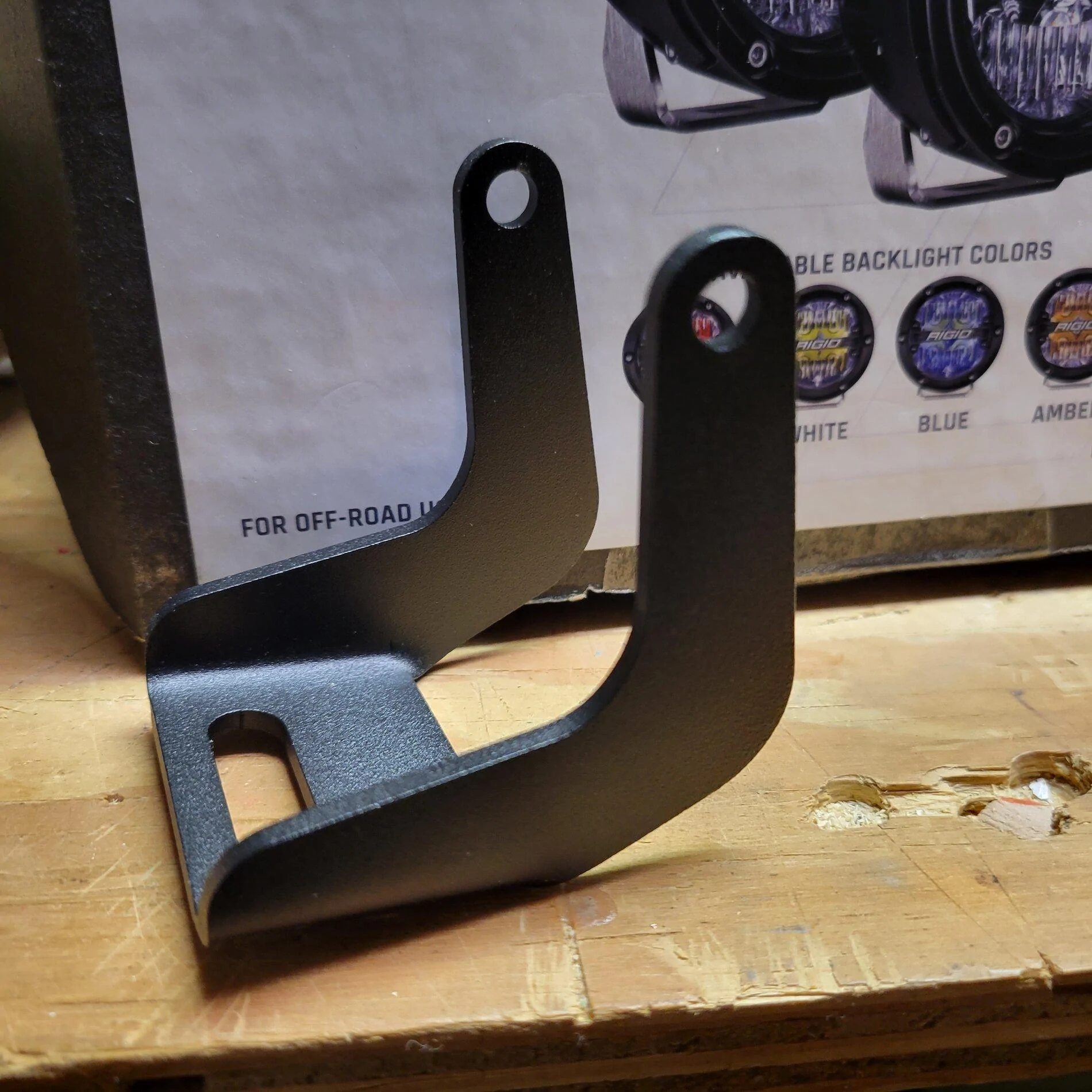 Ford Bronco Rigid A-Pillar Light Bracket Issues with 360 Backlight Kit 16364052878386132810016724998065