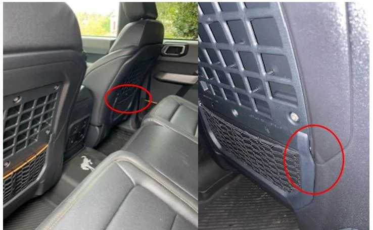 Ford Bronco Seat Back Net - Anyone replace or repair it yet? Elastic