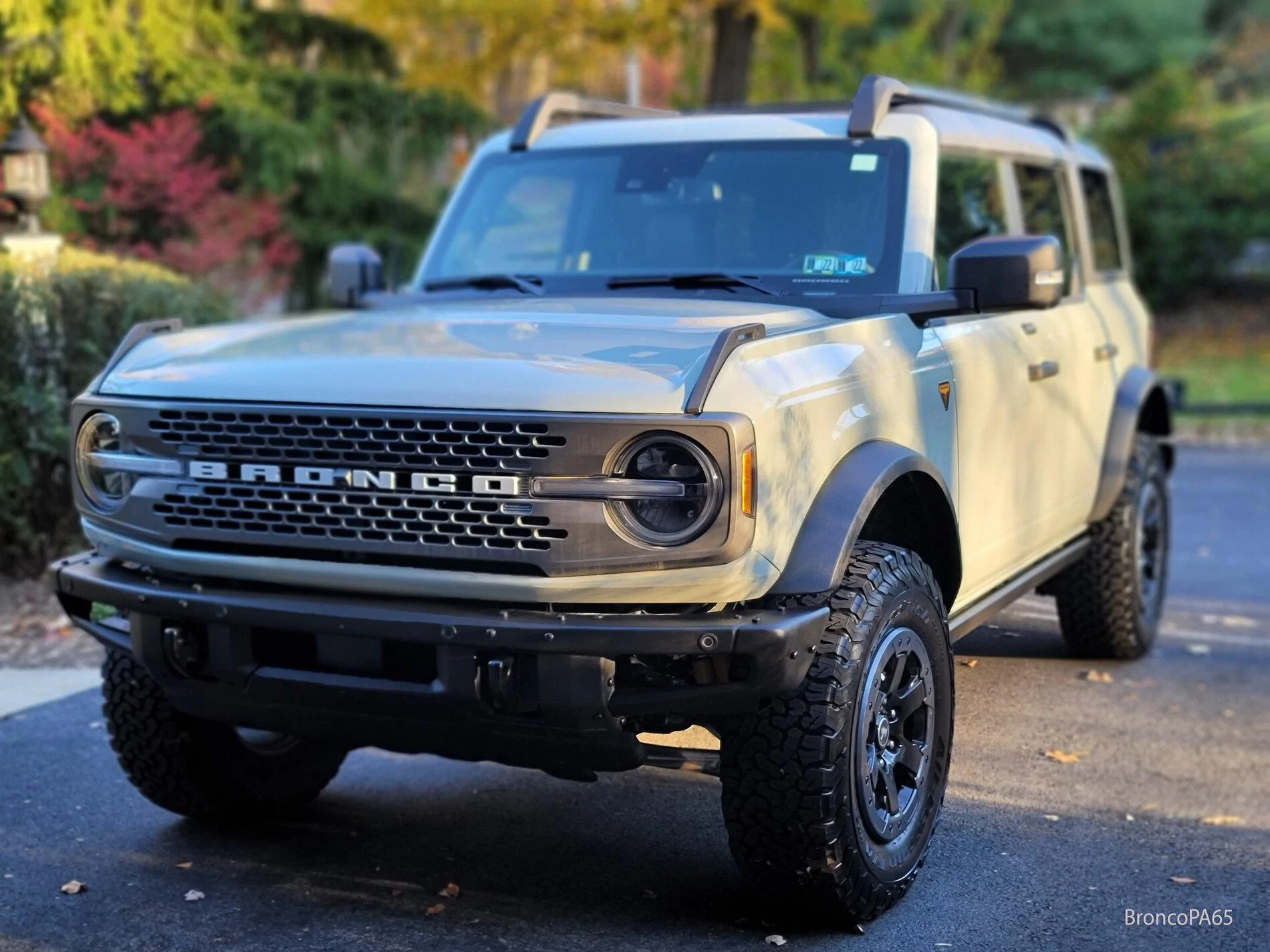Ford Bronco CACTUS GRAY Bronco Club Badlands 20211106