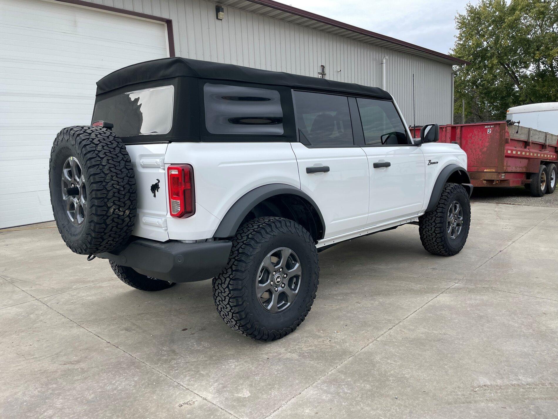 Ford Bronco Show us your installed wheel / tire upgrades here! (Pics) IMG_6517