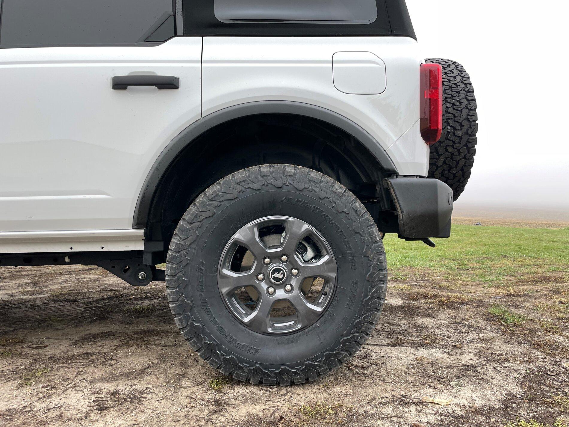 Ford Bronco Show us your installed wheel / tire upgrades here! (Pics) IMG_6524