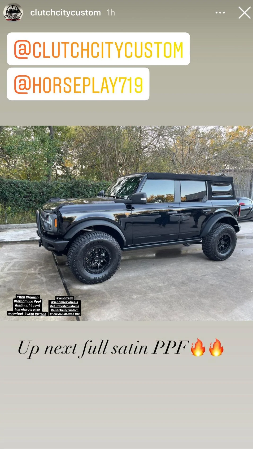 Ford Bronco What did you do TO / WITH your Bronco today? 👨🏻‍🔧🧰🚿🛠 A37DBE0B-9DD4-4D41-8FF3-BEC91887D2B8