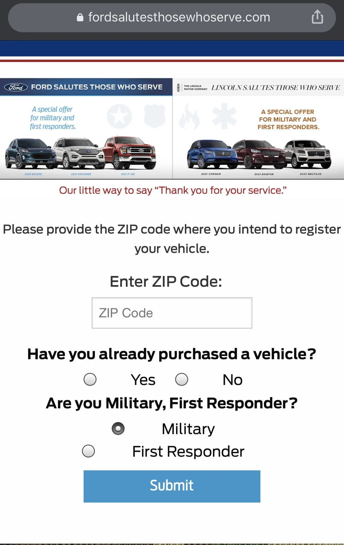 Ford Bronco $500 MAP (Military Appreciation Program) Discount 88DDCFAA-1D12-4515-AFE3-365C5E507C0B