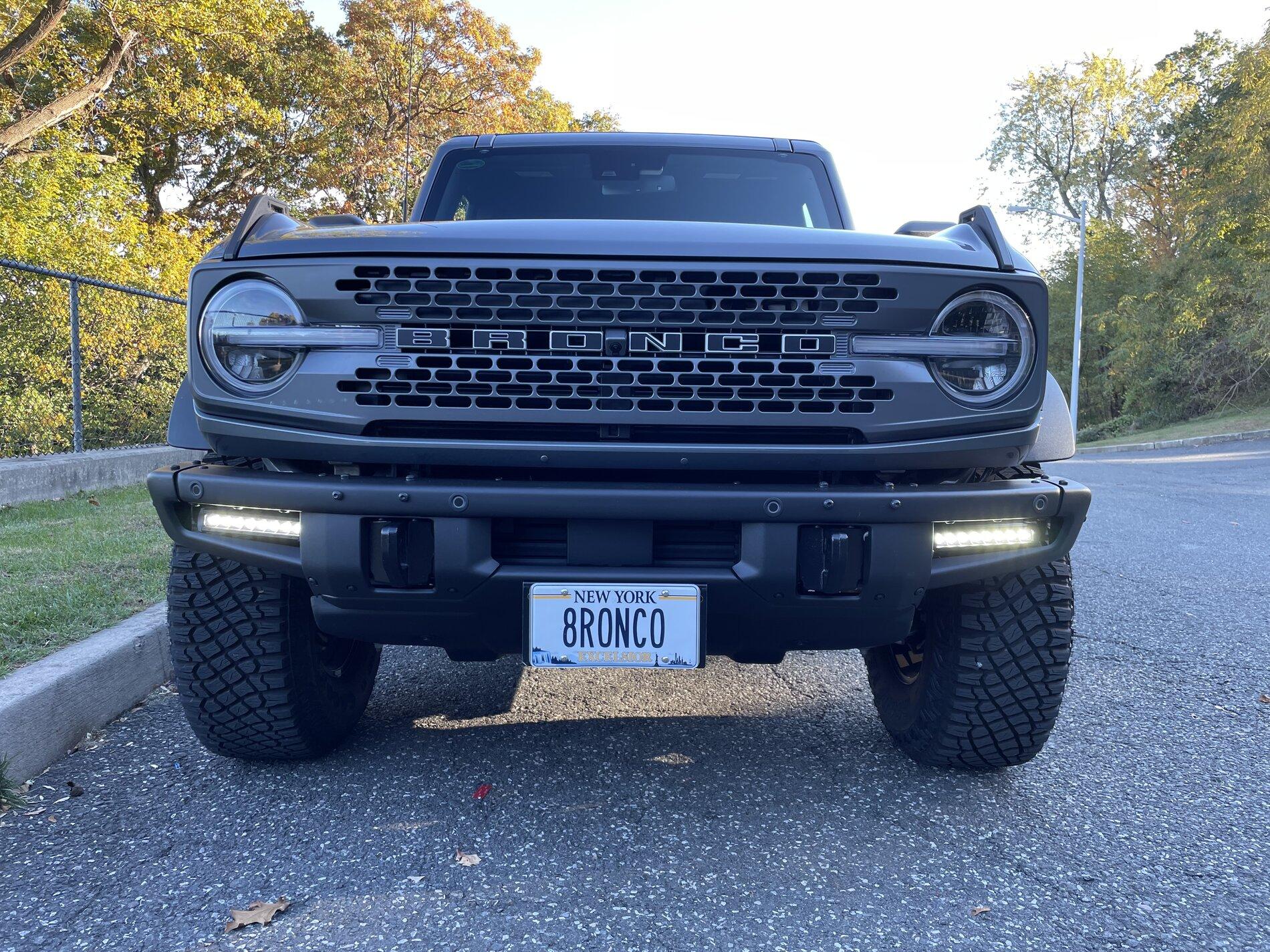 Ford Bronco 8" LED driving lights installed in MOD (heavy duty modular) bumper ce33e404-5932-499a-9890-245afb4b0824-jpe