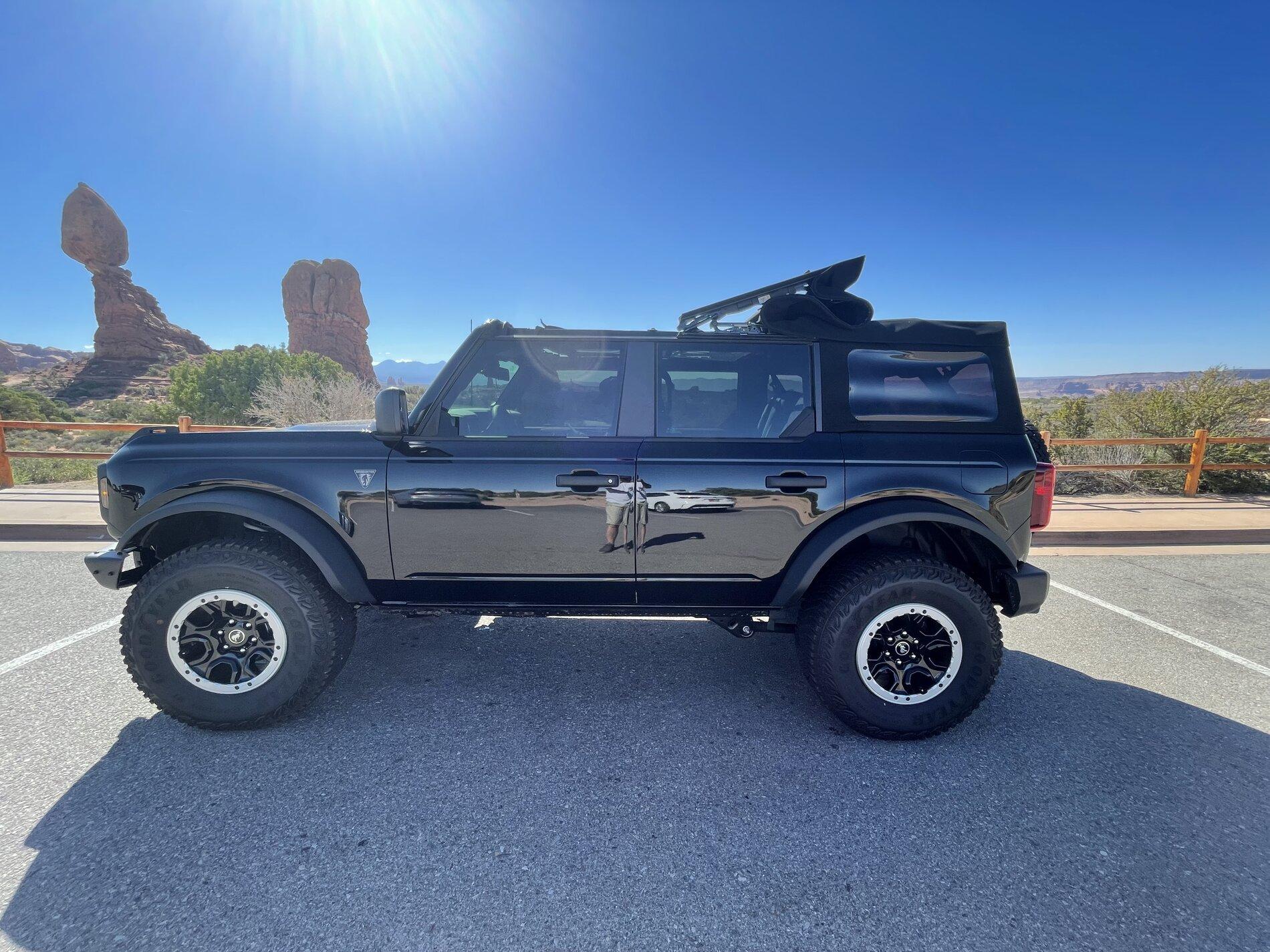Ford Bronco Pic request: Shadow Black, soft top, windows tinted 7A9542C7-1082-4388-BA3E-E5D7A7A90DA7