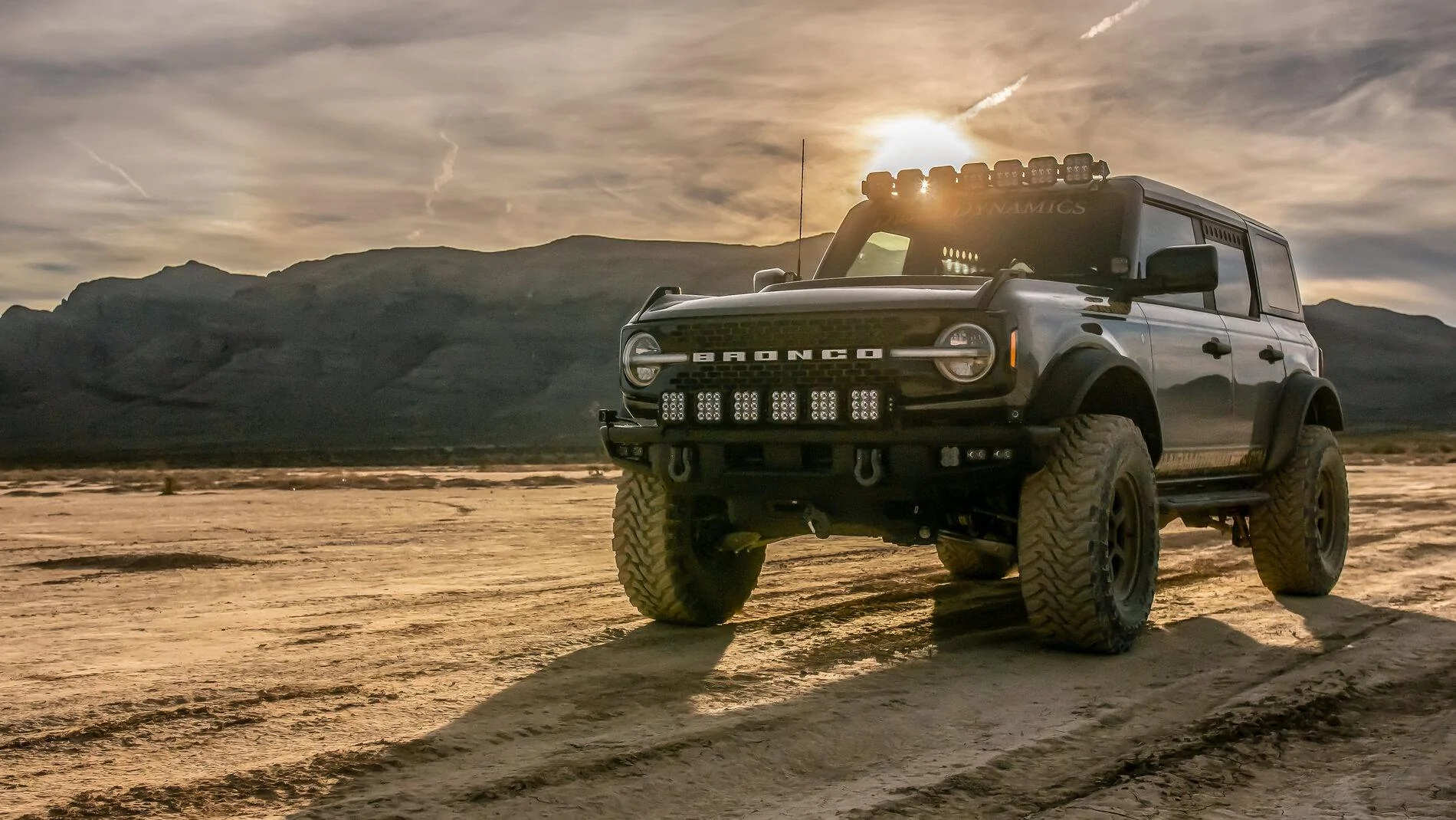 Ford Bronco Visual Autowerks Window Vents | Aggressive Look But Functional Bronco_Desert_3