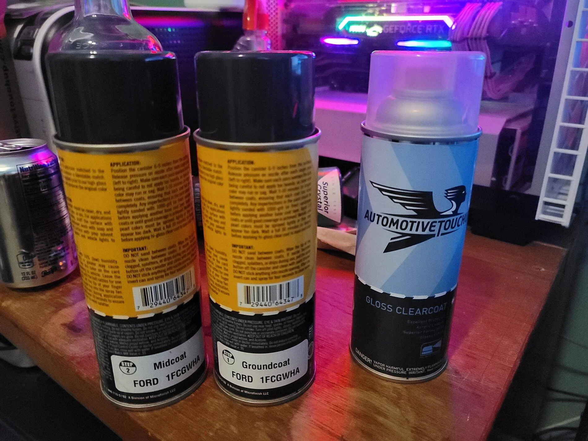 Ford Bronco Touchup paint for future projects.. 16367497213356493589614051643678