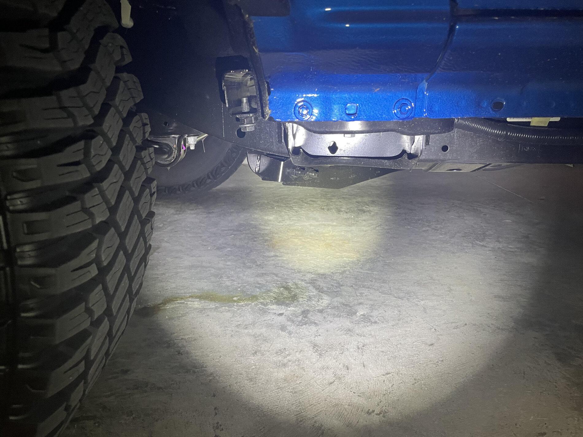 Ford Bronco Jack Location  for Changing flat tire jackpoint