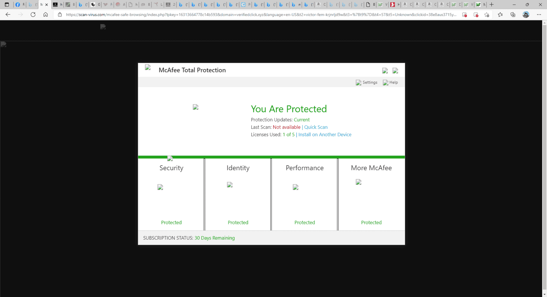 Ford Bronco Site Malware Pop-Ups 1636771262555